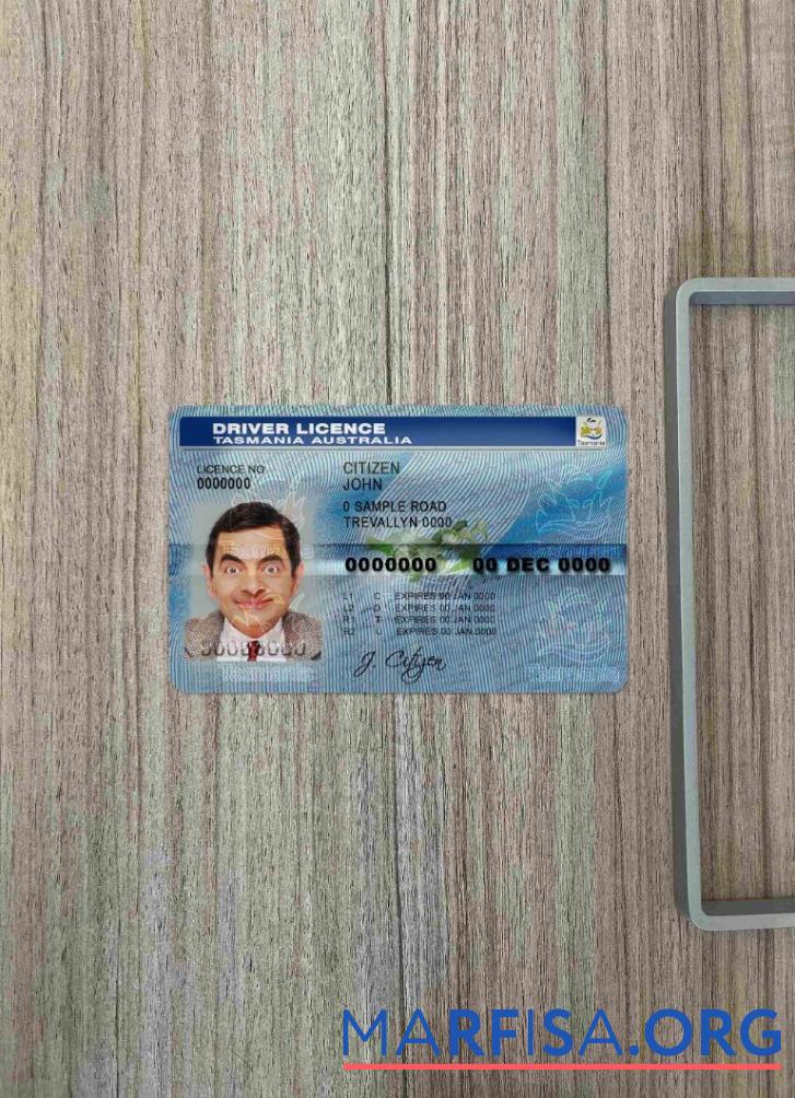 Blank Australia Tasmania DL photolook real example